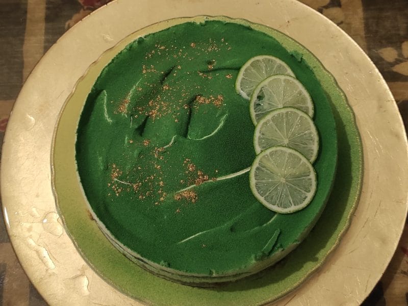 Cliquez pour zoomer ! Bavarois Mojito Thermomix par nathalie04