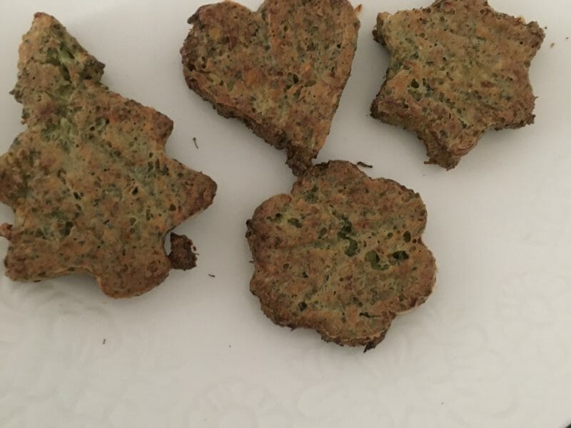 Cliquez pour zoomer ! Galettes de brocolis Thermomix par sabnini