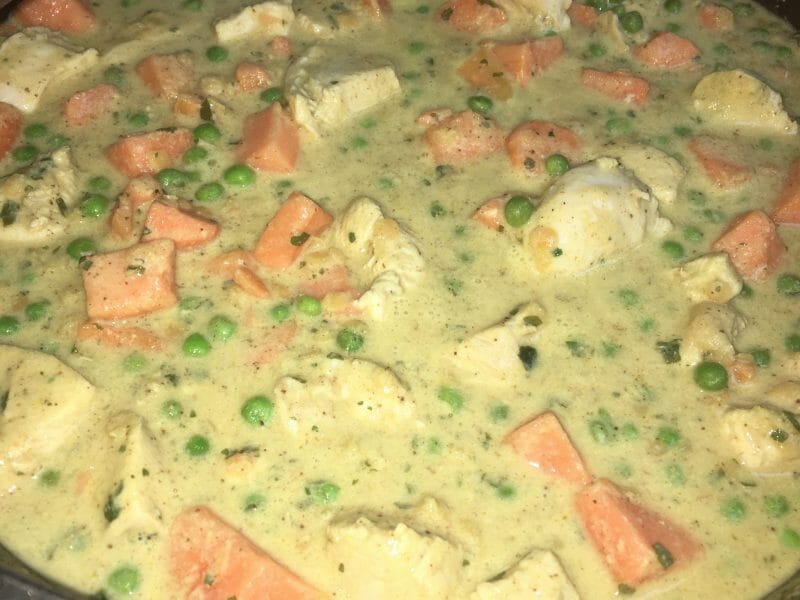 Cliquez pour zoomer ! Curry de poulet aux patates douces Thermomix par liliegaufrette85