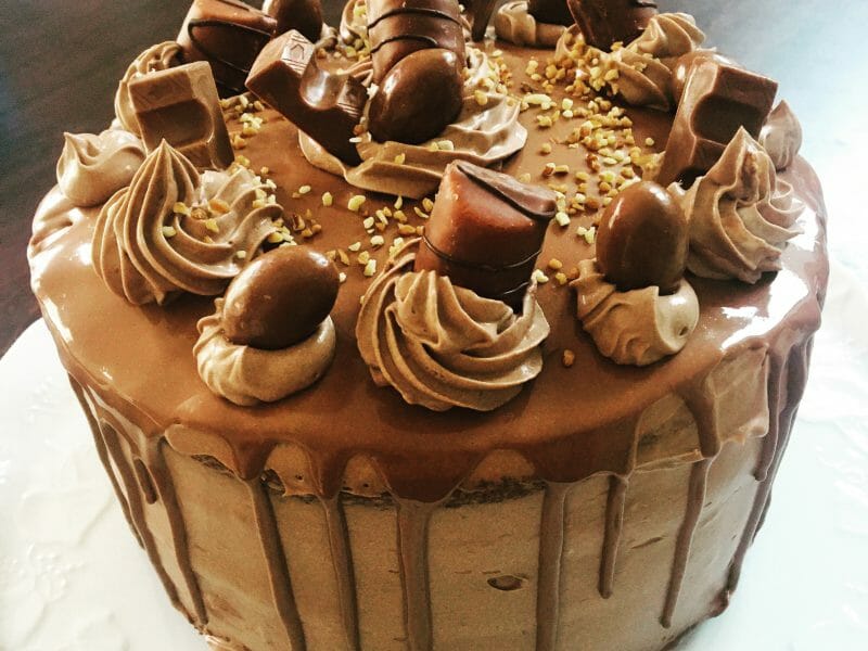 Cliquez pour zoomer ! Layer cake Kinder Bueno Thermomix par liliegaufrette85