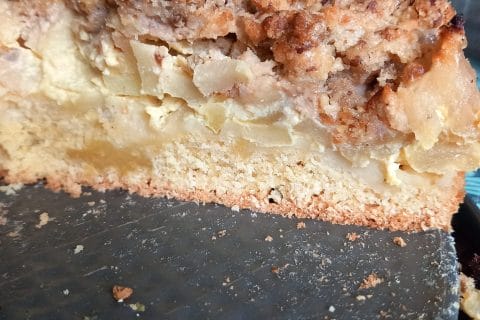 Cliquez pour zoomer ! Tarte aux pommes façon crumble Thermomix par juliefabre85