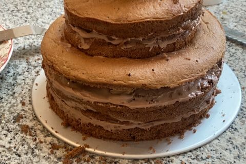 Cliquez pour zoomer ! Layer cake Kinder Bueno Thermomix par panzett