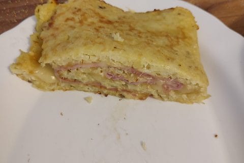 Cliquez pour zoomer ! Roulé de pommes de terre, jambon et reblochon Thermomix par anneds17