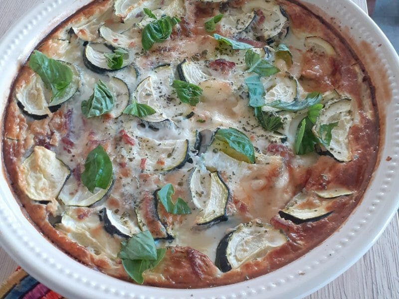 Cliquez pour zoomer ! Quiche sans pâte Thermomix par aure19221426