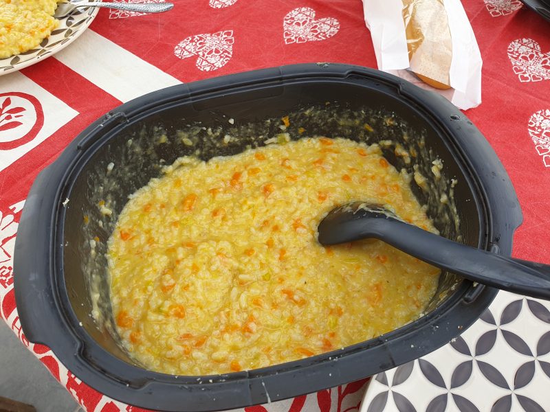 Cliquez pour zoomer ! Risotto carottes et saumon fumé Thermomix par lynette62144