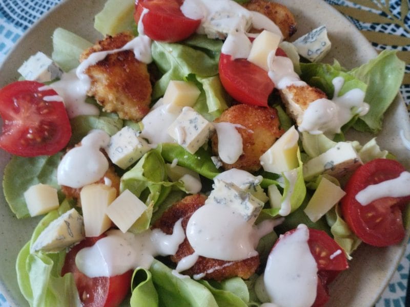 Cliquez pour zoomer ! Salade César Thermomix par Sophie49