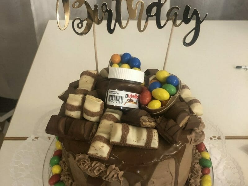 Cliquez pour zoomer ! Layer cake Kinder Bueno Thermomix par vewodjay