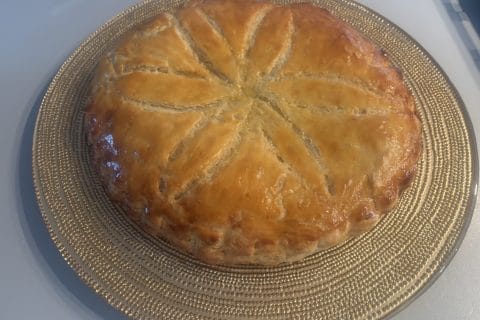 Cliquez pour zoomer ! Galette des rois à la frangipane Thermomix par titia21200