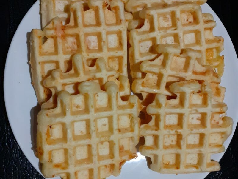 Cliquez pour zoomer ! Gaufres au chorizo Thermomix par ines ep ayari