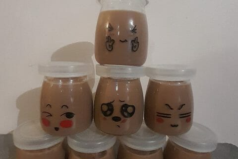 Cliquez pour zoomer ! Crème dessert au chocolat blanc Thermomix par ines ep ayari