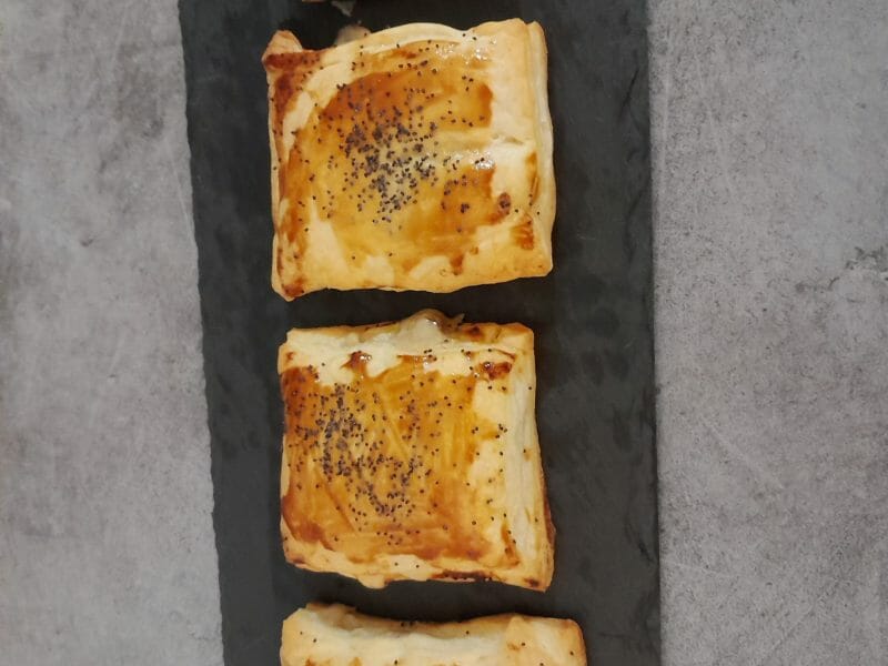 Cliquez pour zoomer ! Friands jambon, champignons et fromage Thermomix par ines ep ayari