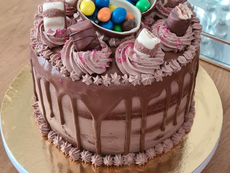 Cliquez pour zoomer ! Layer cake Kinder Bueno Thermomix par nes77