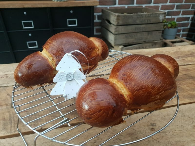 Cliquez pour zoomer ! Cougnou (coquille de Noël) Thermomix par Marinette_C