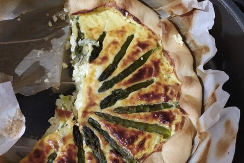 Cliquez pour zoomer ! Tarte asperges et ricotta Thermomix par romain_29