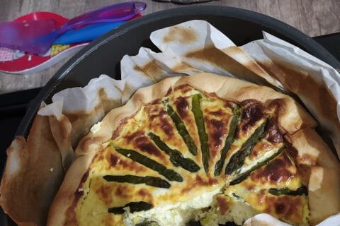 Cliquez pour zoomer ! Tarte asperges et ricotta Thermomix par romain_29
