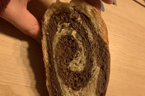 Cliquez pour zoomer ! Brioche marbrée Thermomix par pompompidouu