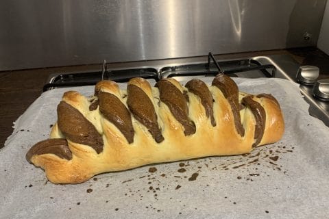 Cliquez pour zoomer ! Brioche marbrée Thermomix par pompompidouu