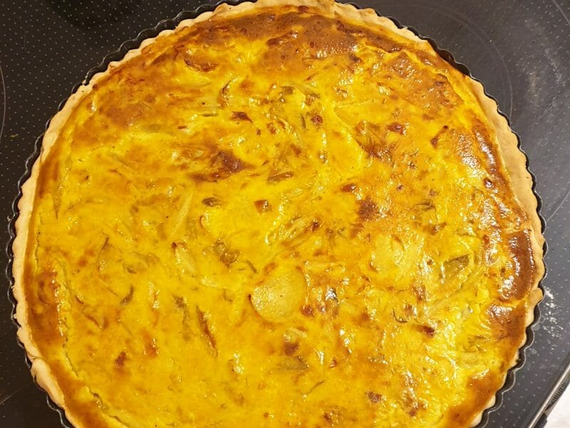 Cliquez pour zoomer ! Tarte fondante aux endives et au curry Thermomix par cedric_32