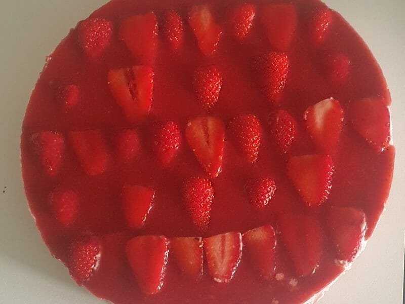 Cliquez pour zoomer ! Bavarois aux fraises Thermomix par cedric_32