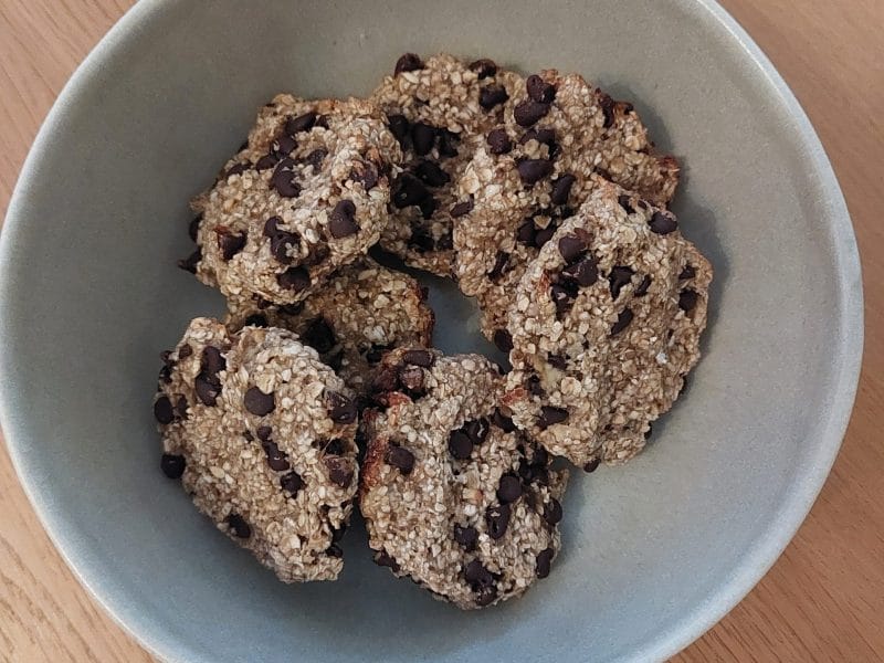 Cliquez pour zoomer ! Biscuits avoine, banane et chocolat Thermomix par amandine_117