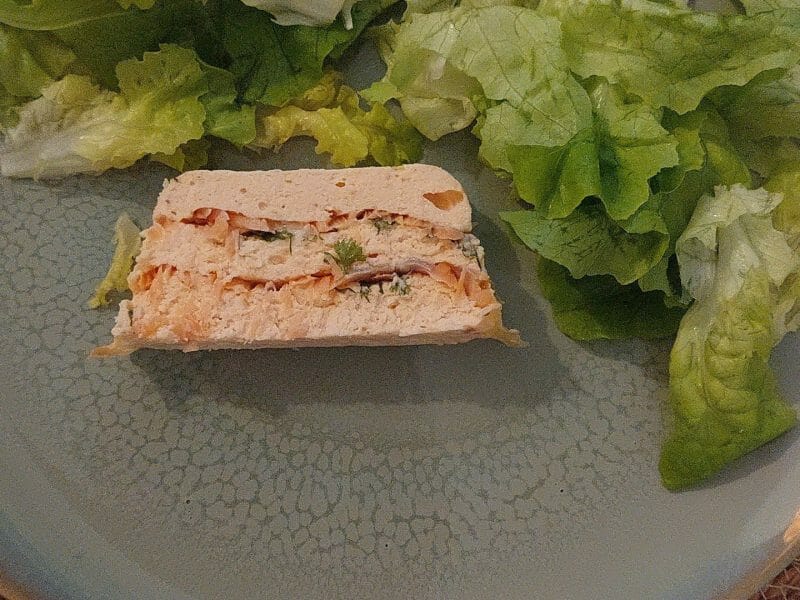 Cliquez pour zoomer ! Terrine de saumon frais et fumé Thermomix par amandine_117