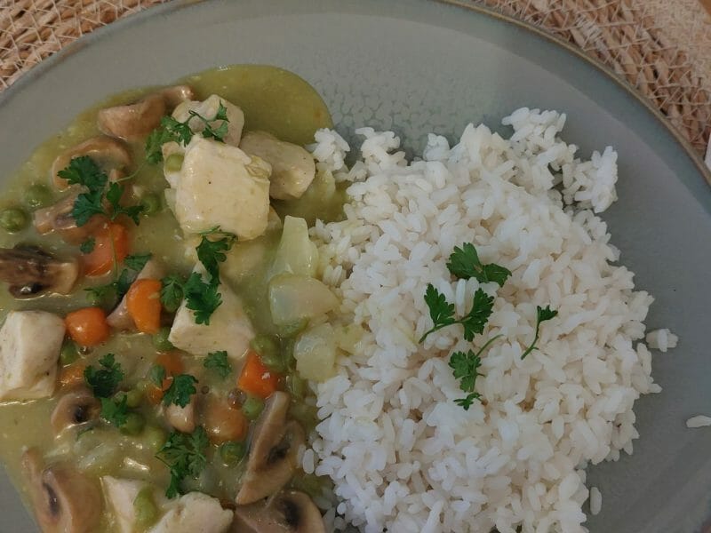 Cliquez pour zoomer ! Fricassée de poulet Thermomix par amandine_117