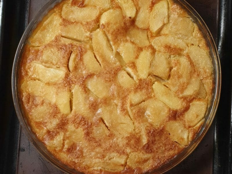 Cliquez pour zoomer ! Flognarde aux pommes Thermomix par Coco.ivory