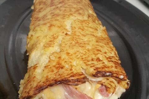 Cliquez pour zoomer ! Roulé de pommes de terre, jambon et reblochon Thermomix par Coco.ivory