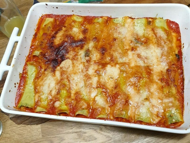 Cliquez pour zoomer ! Cannelloni ricotta et épinards Thermomix par Dodi
