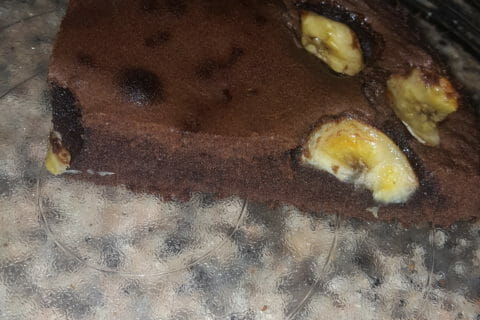 Cliquez pour zoomer ! Brownie fondant choco-banane Thermomix par Yasso