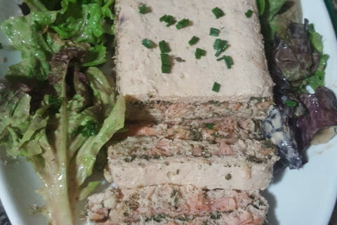Cliquez pour zoomer ! Terrine de saumon frais et fumé Thermomix par Yasso