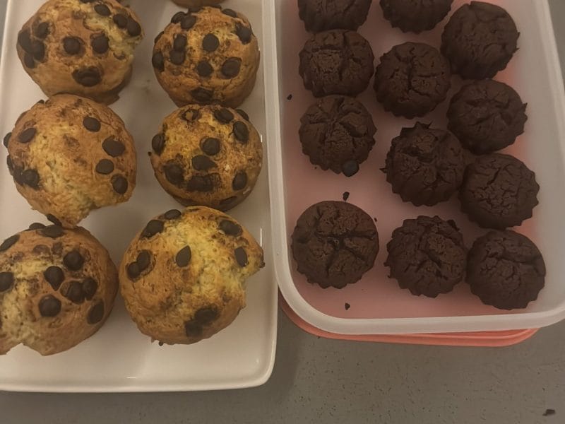Cliquez pour zoomer ! Muffins aux pépites de chocolat Thermomix par Yasso
