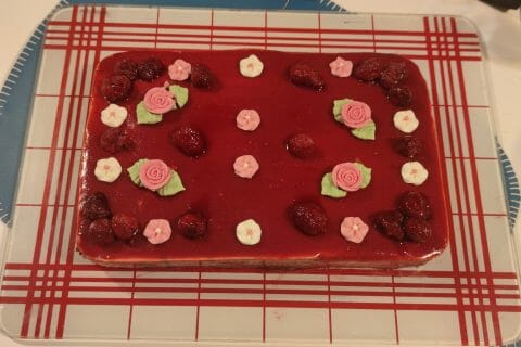 Bavarois aux framboises Thermomix par etoiledusud34
