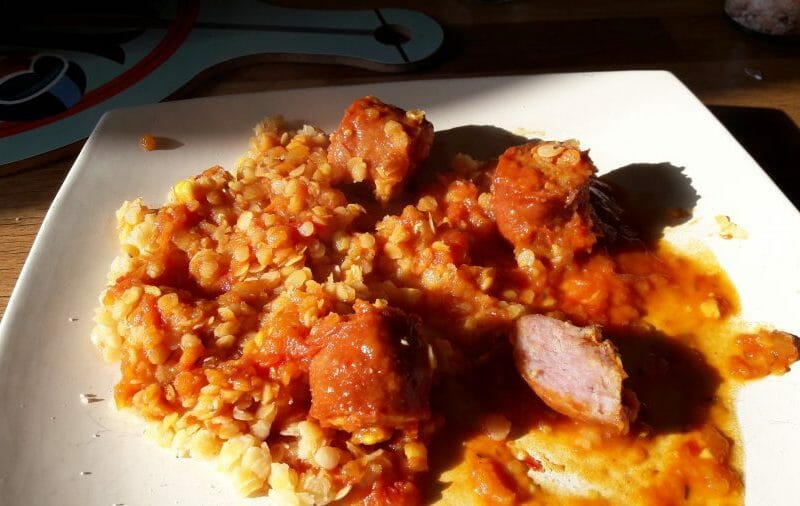 Cliquez pour zoomer ! Rougail saucisse Thermomix par Agatpower