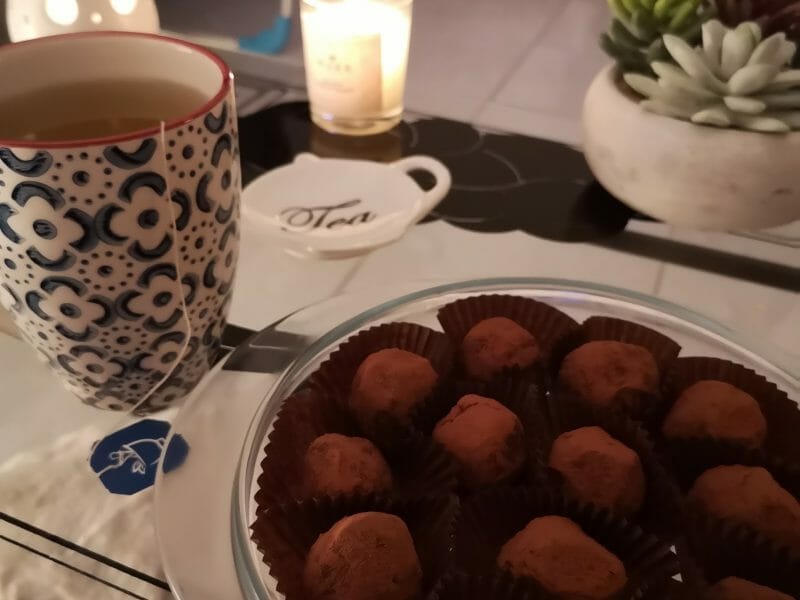 Cliquez pour zoomer ! Truffes au chocolat Thermomix par aurelie_0511