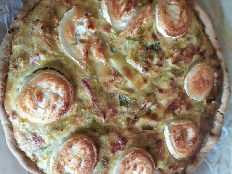 Cliquez pour zoomer ! Tarte aux poireaux Thermomix par Lydiec