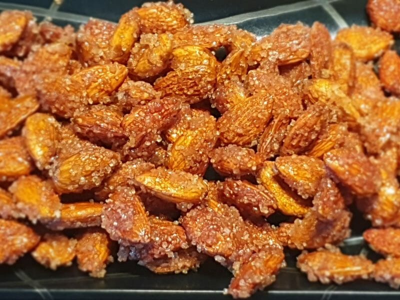 Cliquez pour zoomer ! Amandes grillées à la cannelle et au miel Thermomix par floretfab