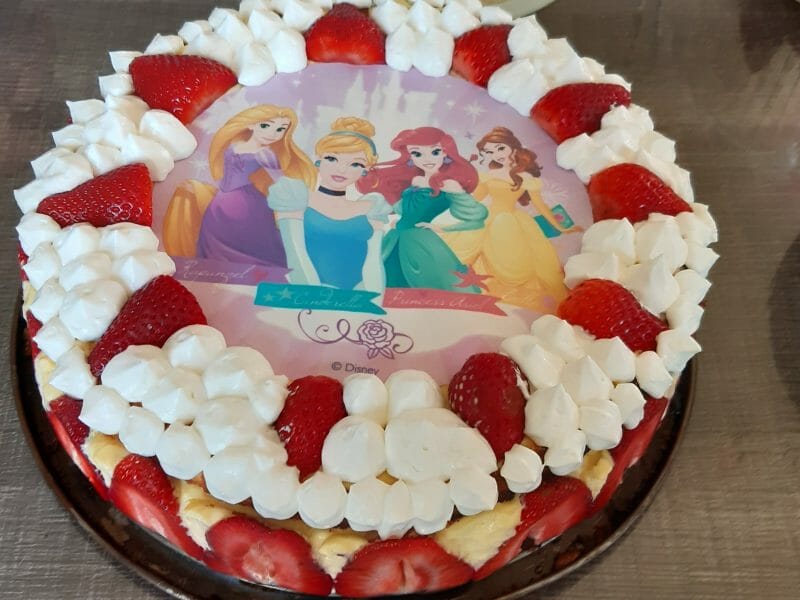 Cliquez pour zoomer ! Fraisier Thermomix par Pepette