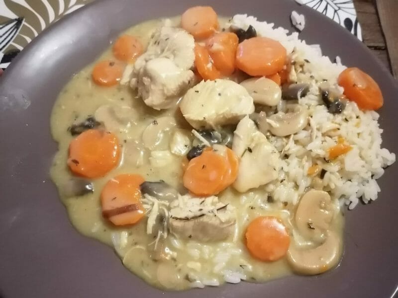 Cliquez pour zoomer ! Blanquette de poulet Thermomix par cleapier
