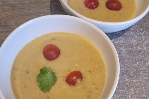 Cliquez pour zoomer ! Gaspacho mexicain Thermomix par moussechoc