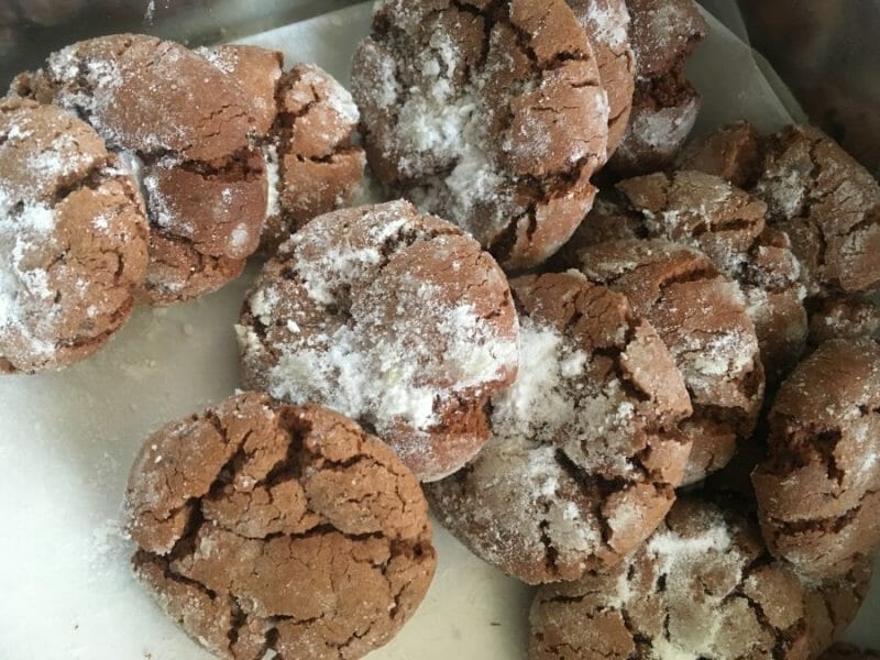 Cliquez pour zoomer ! Craquelés au chocolat Thermomix par maldivesbynight
