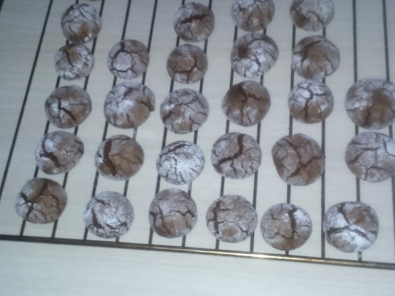 Craquelés au chocolat Thermomix par Alexandra01