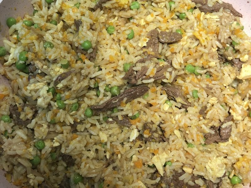 Cliquez pour zoomer ! Riz au boeuf à la chinoise Thermomix par auregreen