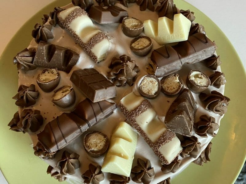 Cliquez pour zoomer ! Layer cake Kinder Bueno Thermomix par perrine_14