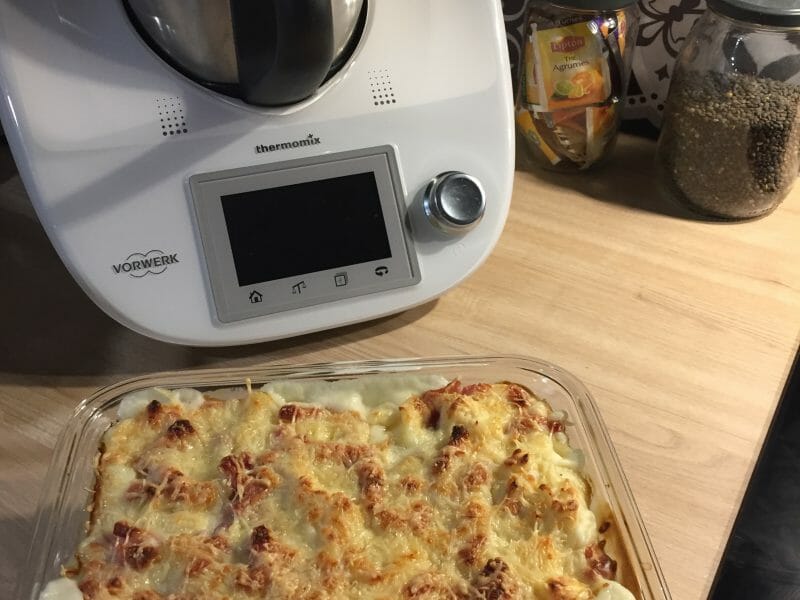 Cliquez pour zoomer ! Gratin de chou-fleur Thermomix par celineim