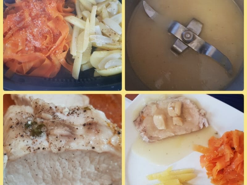 Cliquez pour zoomer ! Roti de porc sauce échalote Thermomix par helene_61