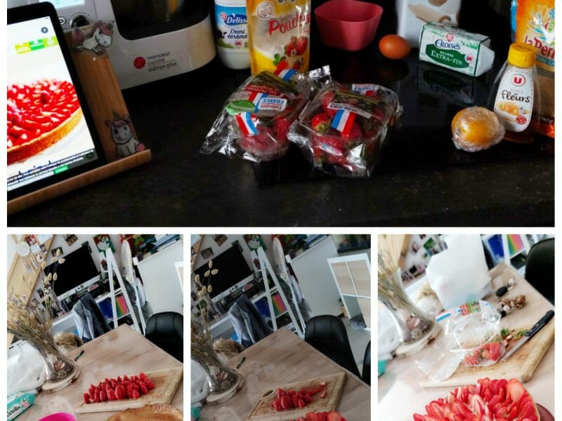 Cliquez pour zoomer ! Tarte aux fraises Thermomix par jean.phi37