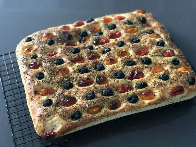 Cliquez pour zoomer ! Focaccia des Pouilles Thermomix par FaMilLeSoTh