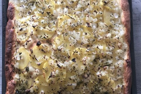 Cliquez pour zoomer ! Focaccia aux oignons Thermomix par FaMilLeSoTh