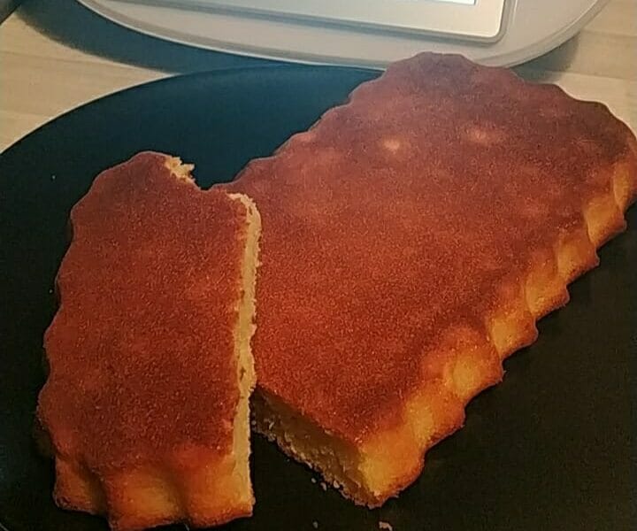 Cliquez pour zoomer ! Gâteau renversé à l’ananas Thermomix par Daria